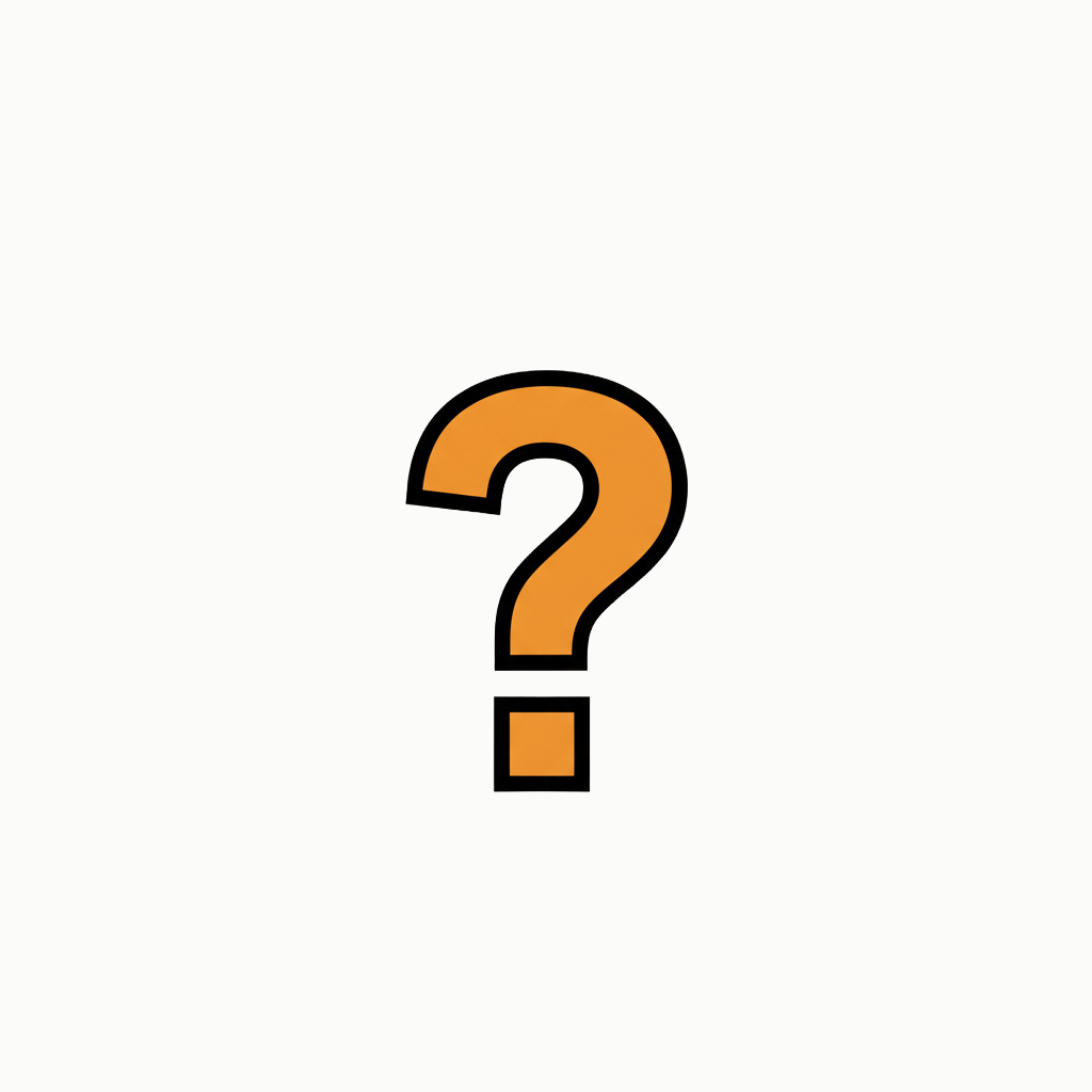 question mark